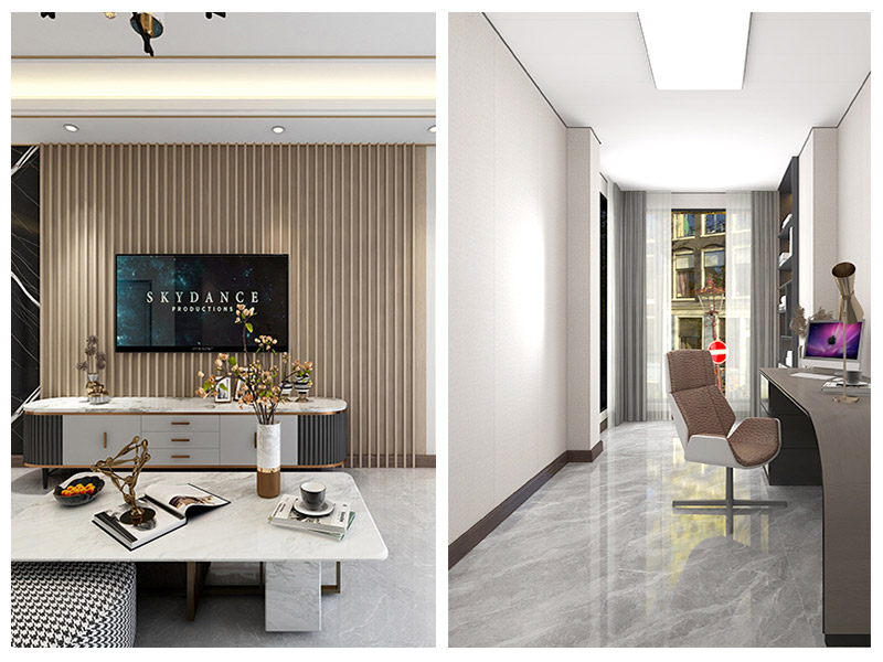 คุณจะจับคู่แผ่นผนังพีวีซีและบัวในสไตล์มินิมอลลิสต์สมัยใหม่ได้อย่างไร?