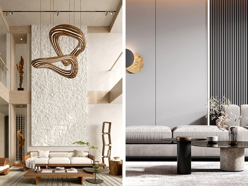 แผงหินอ่อนและแผ่นผนังพีวีซี