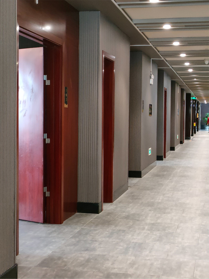 แผ่นผนังคอมโพสิต wpc