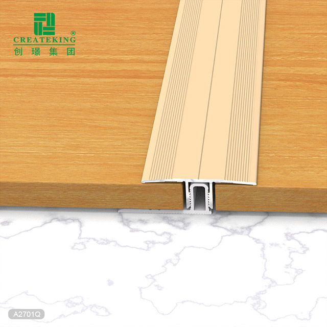 โปรไฟล์การเปลี่ยนพื้นอะลูมิเนียมแบบสกรูออน 12x38 มม