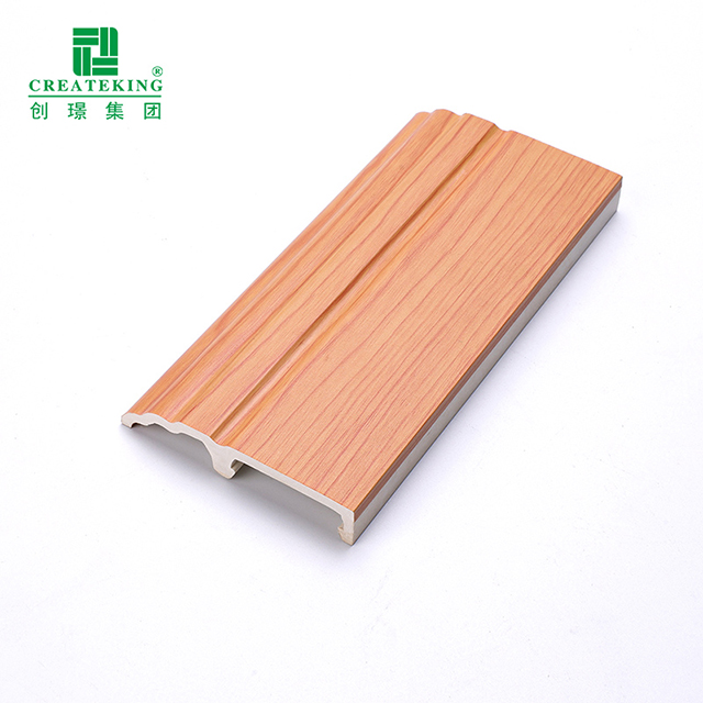 กระดานรอบ PVC แบบหนีบ 85*16 มม