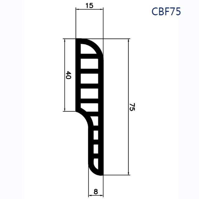 สเกิร์ตรอบคัน CBF75 