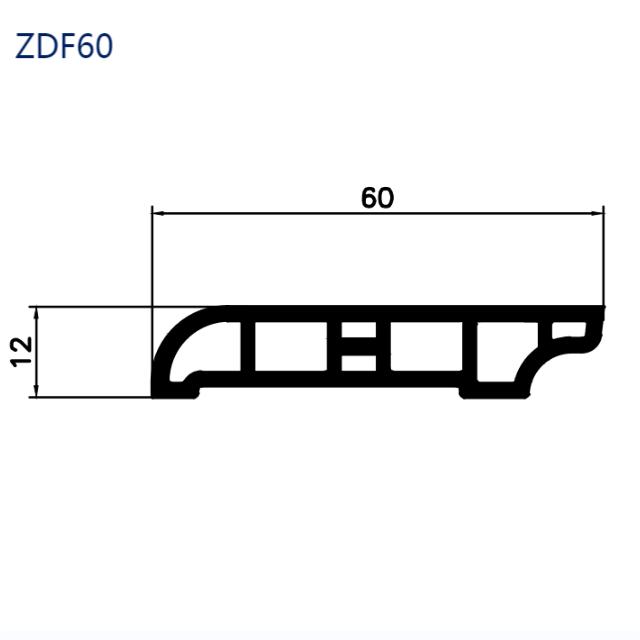 กระดานข้างก้น PVC ZDF60