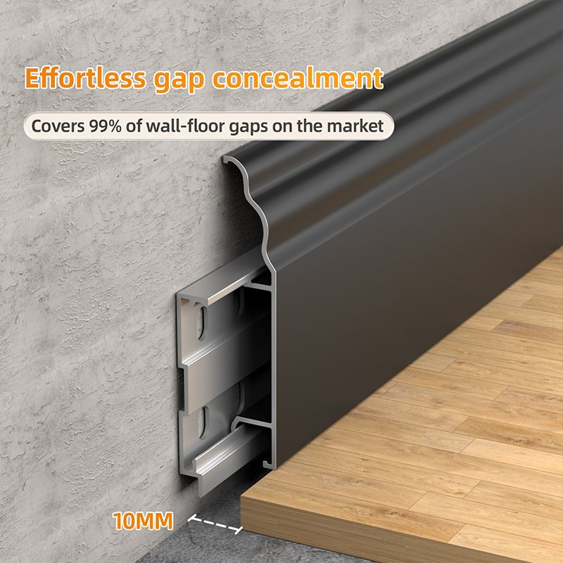 บัวอะลูมิเนียมอัลลอยด์ขนาด 50*12 มม. สไตล์ฝรั่งเศส
