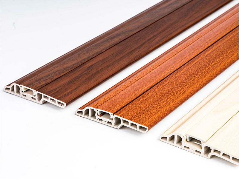 70*14 มม. PVC กระดานรอบเล็บที่ซ่อนอยู่