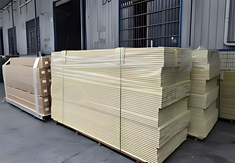 แผ่นผนังคอมโพสิต wpc