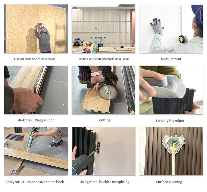 ขั้นตอนการติดตั้งแผงผนังกลวง