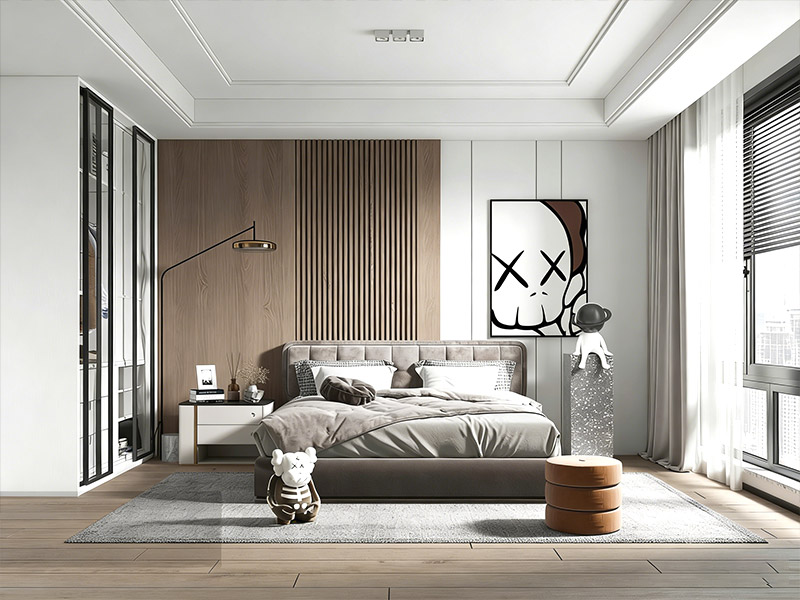 แผ่นผนังไม้เนื้อแข็ง